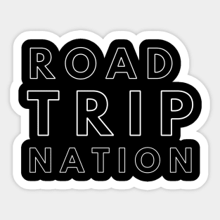 Road Trip Nation Sticker